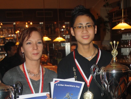 Sieger Einzelbewerbe Arthur Steeldarts Cup 2012